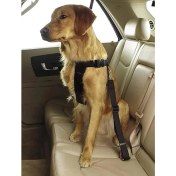 Resim Evcil Hayvan Araç Emniyet Kemeri Kedi Köpek Araba Oto Tasması Oto Aksesuarları (Siyah) 