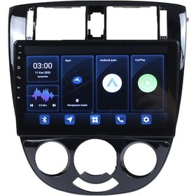 Resim Chevrolet Lacetti 2004 Siyah 10 İnç 8-64 Pro Model Qled Ekran 9" 