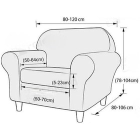 Resim Koltuk Örtüsü Koltuk Kılıfı Streç Lastikli Esnek Gri 