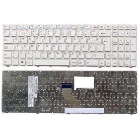 Resim Casper MT50 Beyaz Klavye (OEM) 