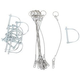 Resim 10'lu Emniyet Pimi Seti 6x70mm For Römork Huifeng 