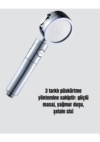 Resim Bfs Yüksek Basınçlı 3 Fonksiyonlu Duş Başlığı 