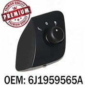 Resim Seat İbiza Ayna Ayar Düğmesi 2009-2016 Arası Katlanmaz 6j1959565 