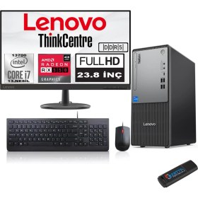Resim Lenovo Thinkcentre Neo 50T G5 i7 13700 48 GB 1 TB SSD 23.8" Monitör FreeDOS RX550 5502412UB000LTRF18 - Zetta USB Bellek 
