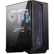 Resim MSI MPG GUNGNIR 110R USB 3.2 Temperli Cam A-RGB ATX Mid Tower Kasa 