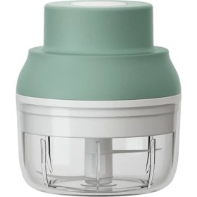 Resim Pabiflo Elektrikli Kıyma Makinesi Ev Çok Fonksiyonlu Pişirme Makinesi Karıştırma Biber Doldurma Kıyma Makinesi Ezici Gıda Yeşil (Yurt Dışından) 