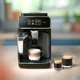 Resim Philips 2300 Serisi Lattego Tam Otomatik Espresso Makinesi ''Aquaclean Filtre, Özel Süt Köpürtücü, Sezgisel Dokunmatik Ekran ve Özel Krom Kaplama + Özel Lambader 