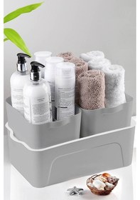 Resim Saklama Kabı 3 Lü Set 2x2l+5l Gri Ekru 