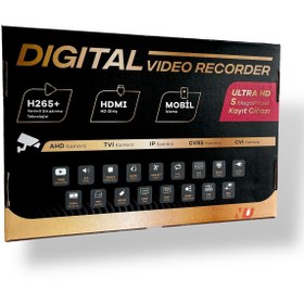 Resim Nefa Digital Video Recorder 4 Kanal Video Kayıt Cihazı 