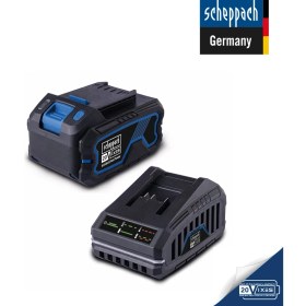 Resim Scheppach 20V 4,0 Ah Starter Kit (Başlangıç Seti) - 7909201721 