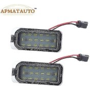 Resim Ford Fiesta Ja8 Focus S-max C-max Mondeo Kuga Galaxy Oem İçin 2 Adet Beyaz Led Plaka Lambası Ampulü Canbus Fg2025031700520'yi Değiştirin 