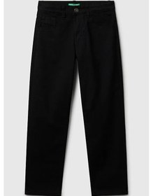 Resim Benetton Çocuk Pantolon Siyah 