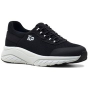 Resim King Paolo 1267 Comfort Erkek Spor Ayakkabı Siyah 
