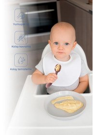 Resim Babyjem Silikon İkili İlk Kaşığım Mocha 