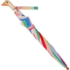Resim Original Duckhead Duck Çocuk Şemsiyesi Odh X Meri Meri Rainbow Renkli 