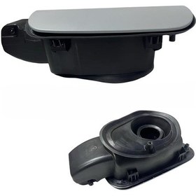 Resim Yakıt Depo Dış Kapağı Astarlı Audi A6 C8 A7 2019 Sonrası 4k0809906 