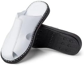 Resim Ducavelli Stan Hakiki Deri Erkek Terliği, Hakiki Deri Terlik, Ortopedik Taban Terlik 