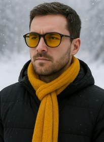 Resim sun factory Gece sürüş anti-far ve sporcu gözlüğü 2 yıl garantili organik cam kırılmaz çerçeve 