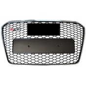 Resim Autogp Audi A5 rs5 Ön Panjur Izgara 2012 - 2015 B8 Krom Siyah 