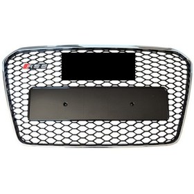 Resim Autogp Audi A5 rs5 Ön Panjur Izgara 2012 - 2015 B8 Krom Siyah 