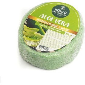 Resim Köklü Süngerli Aloe Vera Banyo Sabunu 120 Gr Aloe Vera 