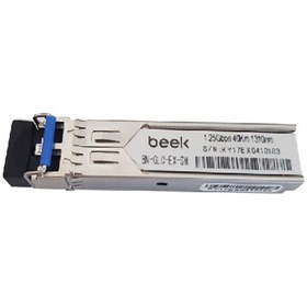 Resim Beek 1000Base-LX (LC/40Km/1310nm/Single-Mode) SFP Modül, 1.25Gb/s, Cisco, Extreme, NORTEL, ZTE, Huawei, Alcatel, ZyXEL, Netgear, AVAYA, Juniper, Links 