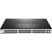 Resim DES-3810-52 L3 48-Port 10/100 Mbit/s, 2 x 1000 Sfp, 2 Combo Port 1000BASE-T/SFP Switch 