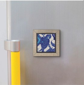Resim Osmanlı Sülünlü Çini-topkapı Sarayı Baskılı Mdf Magnet 7x7 370 