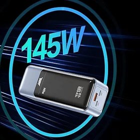 Resim BUFF LABS BP16 145W Dijital Ekranlı 27000 mAh Powerbank, Laptop, Macbook, iPad Taşınabilir Hızlı Şarj Cihazı 