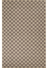 Resim Kaşmir Halı Kilim Jüt Dorne Brown Salon Mutfak Halısı Yolluk Kahverengi 