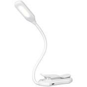 Resim Symbee Usb Şarjlı Kitap Klaması Işığı - Dokunmatik Anahtar, 3 Seviye Parlaklık, Esnek Kafa, Göz Korumalı Yumuşak Işık, Yerleşik Pil Diğer 