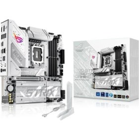Resim Asus Rog Strıx B860-G Gamıng Wıfı Ddr5 9066MT/S 1xhdmı 1xdp 4xm.2 Type-C Matx 1851P (Intel Ultra Processors Serıes 2) 