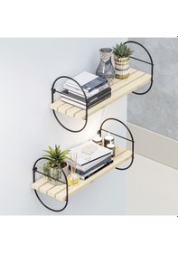 Resim Bino Duvar Rafı 2'li Set 