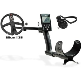 Resim XP Dedektör Xp Deus Dedektör (Ana Ünite, Wsa Kablosuz Kulaklık ve 22CM X35 Başlık Ile) Siyah 