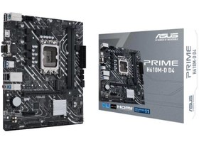 Resim ASUS PRIME H610M-D D4 DDR4 3200MHZ 1XVGA 1XHDMI 1XM.2 USB 3.2 MATX 1700P (12. / 13. VE 14. NESİL İŞLEMCİ UYUMLU) 