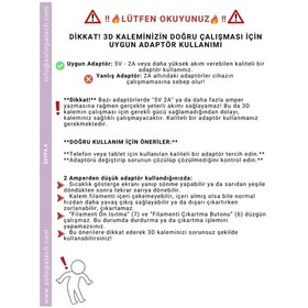 Resim 3dpen Üç Boyutlu Yazıcı Kalem Ve Grafik Yazı Tableti Set Pembe 