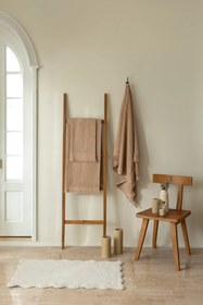 Resim Moon %100 Pamuk Havlu Mocha 70x140 cm - Mocha / 70x140 