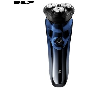 Resim Springsun Erkek Elektrikli Tıraş Makinesi Ipx7 Suya Dayanıklı Yüzer Başlık Pop-up Trimmer Taşınabilir Seyahat 