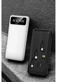 Resim Powerbank 20.000 Mah Lcd Ekran Usb Lightning Type-c Uyumlu İos Ve Android Çok Renkli 
