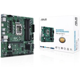 Resim Asus PRO Q670M-C-CSM Intel Q670 Soket 1700 DDR5 4800MHz 2xM.2 mATX Anakart 