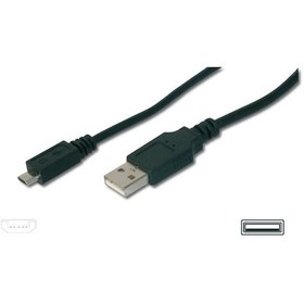 Resim Digitus Ak-300110-030-S 3 M Usb 2.0 To Micro Usb Erkek-Erkek Awh28 Ul Usb 2.0 Kablo 