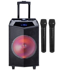 Resim Oyility DK-15 800 Watt Mikrofonlu Taşınabilir Hoparlör 