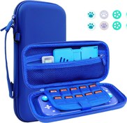 Resim FIWWAT Switch Lite Case 17 in 1 Switch Lite Accessories Bundle with Switch Lite Carrying Case Azure Blue 