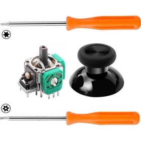Resim Xbox One Analog Motor Topuz T6 T8 Tornavida Tamir Seti XBOX One Yedek Parça Kol Tamir XT01 