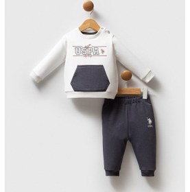 Resim U.S. Polo Assn. U.s. Polo Assn Erkek Bebek Beyaz Takım 5274-48913 Beyaz 