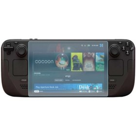 Resim Engo Steam Deck 7 inç Ekran Koruyucu Nano Şeffaf Oyun Konsolu 