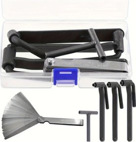 Resim Willowhaven 8mm 9mm 10mm Motor D3 Motor Supap Ayar Tablası Düz Eğik Kare Altıgen 