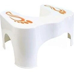 Resim Klozet Taburesi, 44 x 21 x 31 Cm, Beyaz 