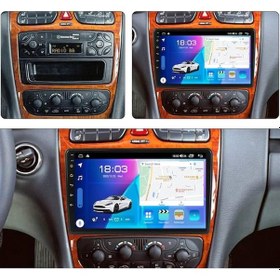 Resim Mercedes C Serisi W203 Android Multimedya Sistemi 4-64 Myway 2000-2004 9" 