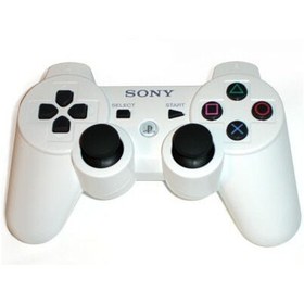 Resim Playstation 3 Titreşimli Kablosuz Kumanda/Kol (Joystick) Beyaz 